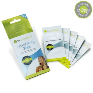 Teeth whitening strips with badge 2 5 days