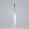 Beconfident white/rosegold sonic whitening electrical toothbrush with bright generic background