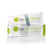 Beconfident Super Whitening Fresh Toothpaste packaging and toothpaste laying down